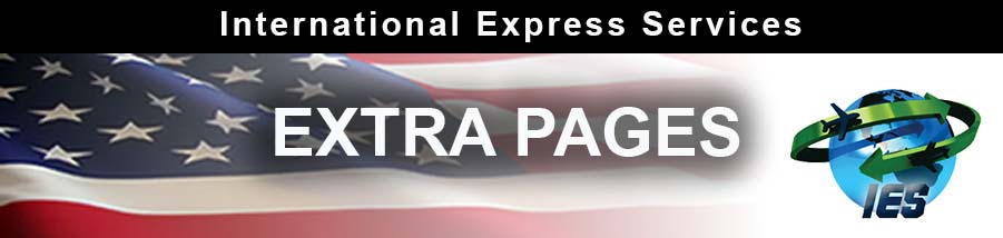International Express Services - Passport - Extra Pages Page